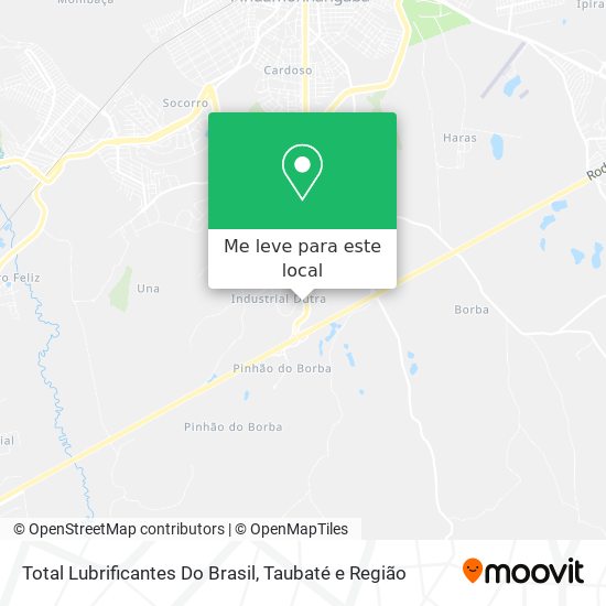 Total Lubrificantes Do Brasil mapa