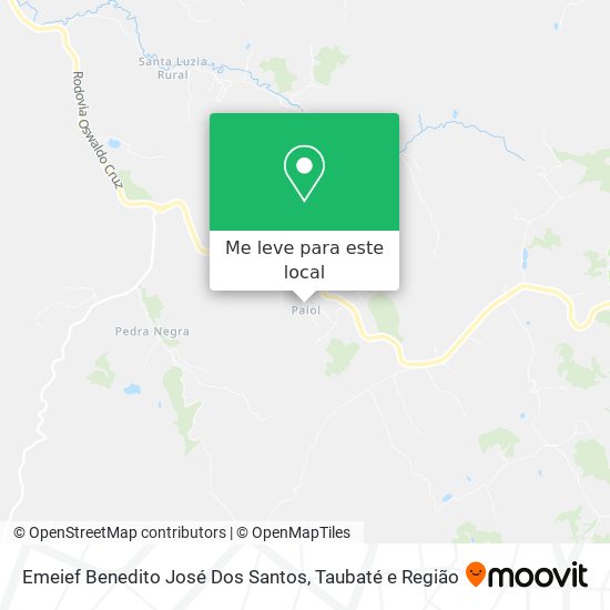 Emeief Benedito José Dos Santos mapa