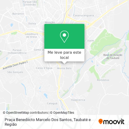 Praça Benediicto Marcelo Dos Santos mapa