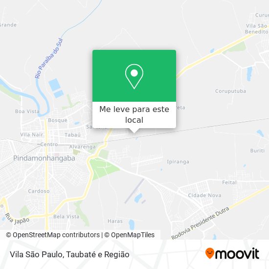 Vila São Paulo mapa