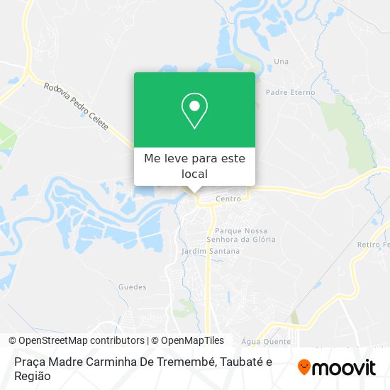 Praça Madre Carminha De Tremembé mapa