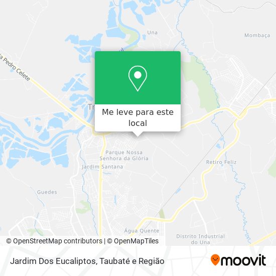 Jardim Dos Eucaliptos mapa