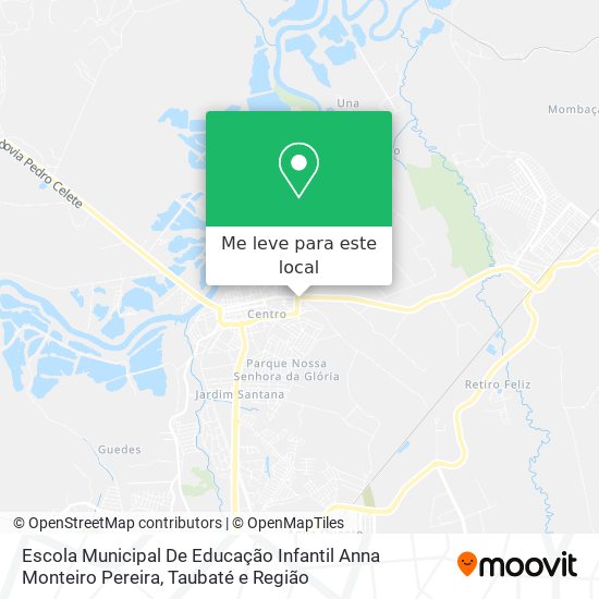 Escola Municipal De Educação Infantil Anna Monteiro Pereira mapa