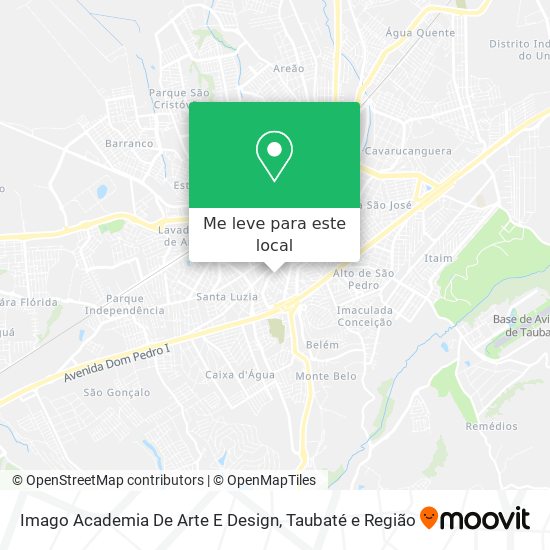 Imago Academia De Arte E Design mapa