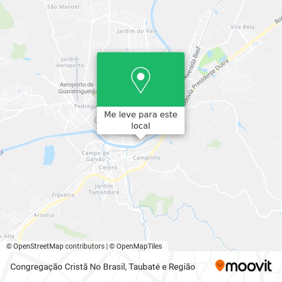 Congregação Cristã No Brasil mapa