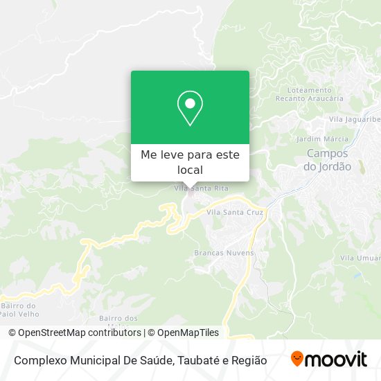 Complexo Municipal De Saúde mapa