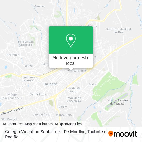 Colégio Vicentino Santa Luíza De Marillac mapa