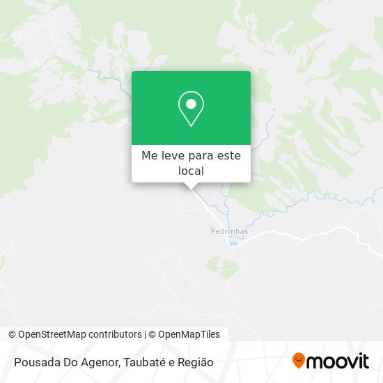 Pousada Do Agenor mapa
