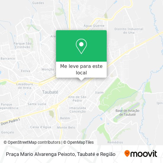 Praça Mario Alvarenga Peixoto mapa