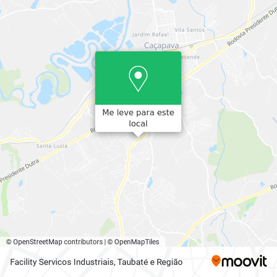 Facility Servicos Industriais mapa