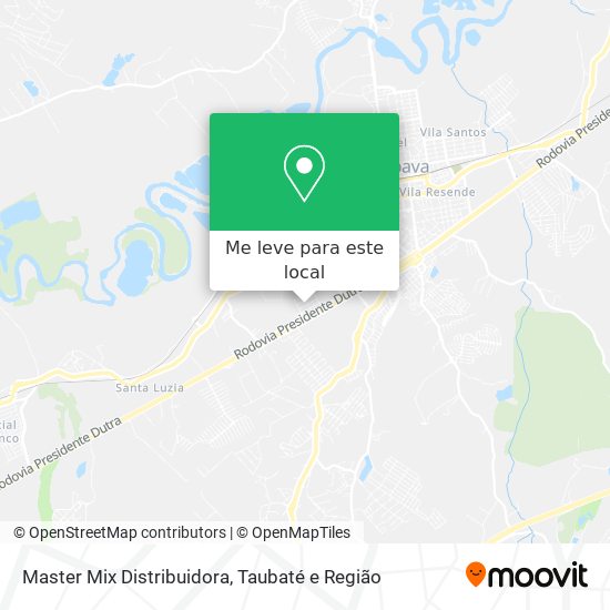 Master Mix Distribuidora mapa
