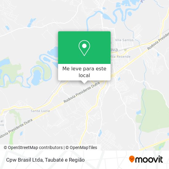 Cpw Brasil Ltda mapa