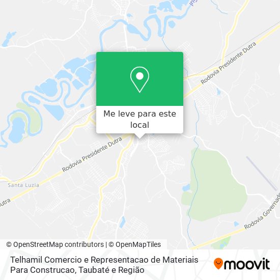 Telhamil Comercio e Representacao de Materiais Para Construcao mapa