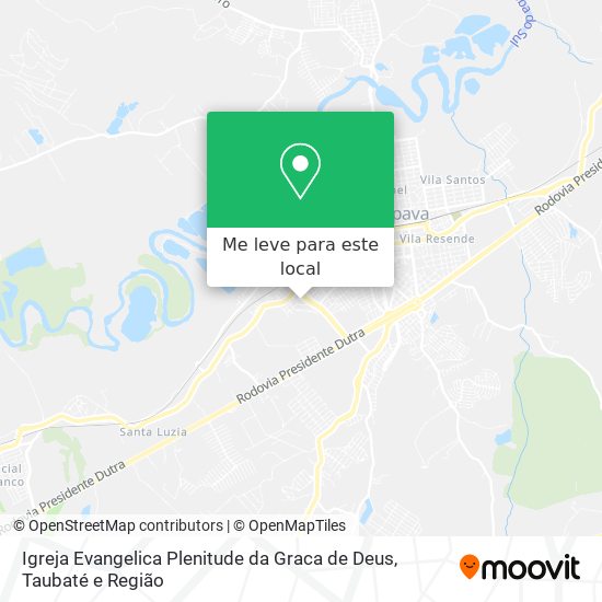 Igreja Evangelica Plenitude da Graca de Deus mapa