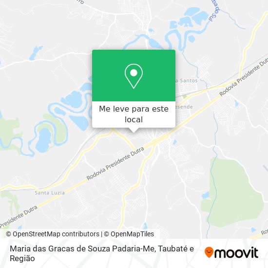 Maria das Gracas de Souza Padaria-Me mapa