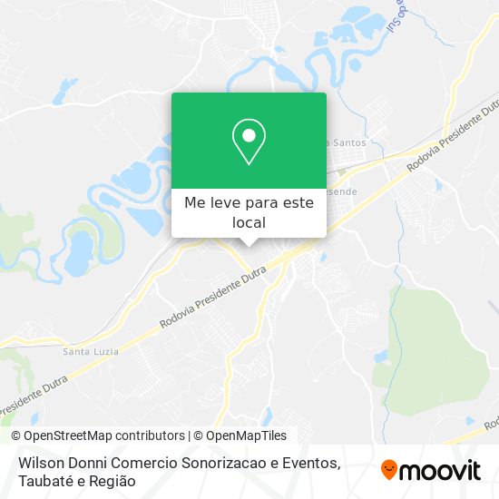 Wilson Donni Comercio Sonorizacao e Eventos mapa
