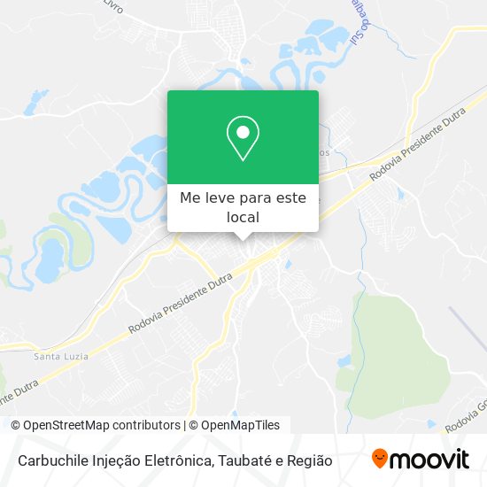 Carbuchile Injeção Eletrônica mapa