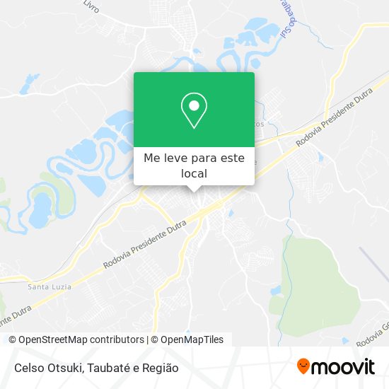 Celso Otsuki mapa