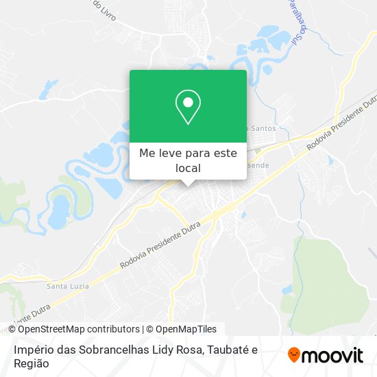 Império das Sobrancelhas Lidy Rosa mapa