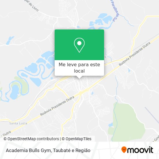 Academia Bulls Gym mapa