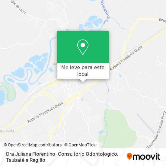 Dra Juliana Florentino- Consultorio Odontologico mapa