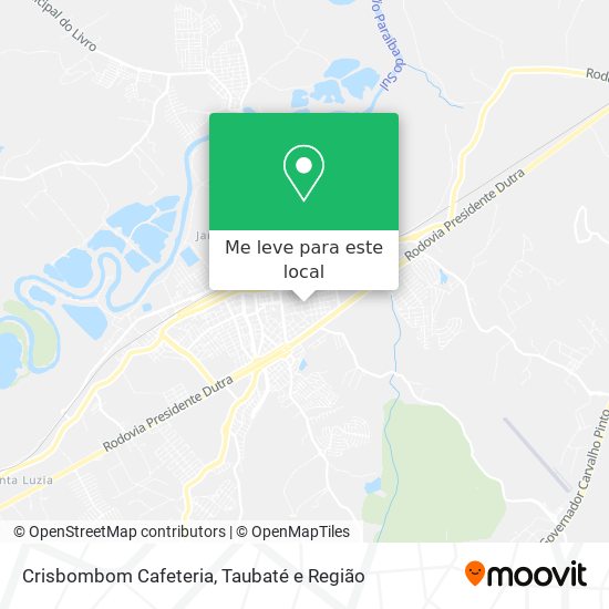 Crisbombom Cafeteria mapa