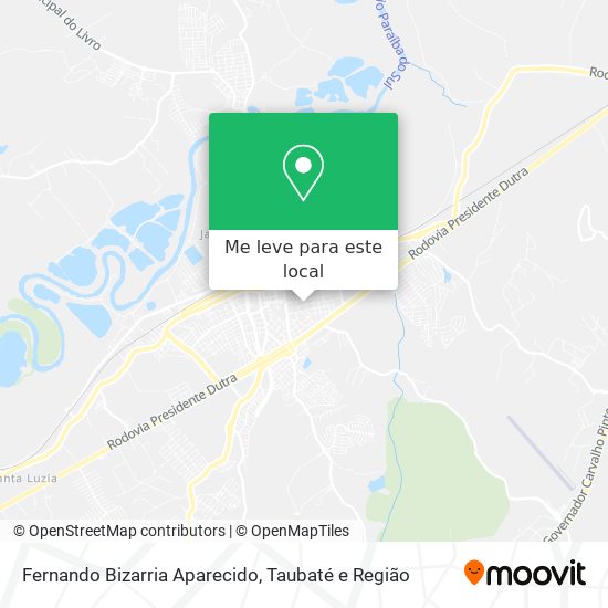 Fernando Bizarria Aparecido mapa
