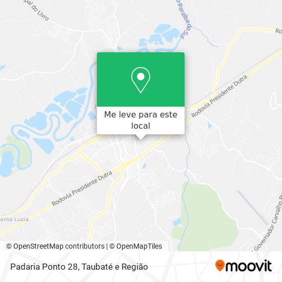 Padaria Ponto 28 mapa