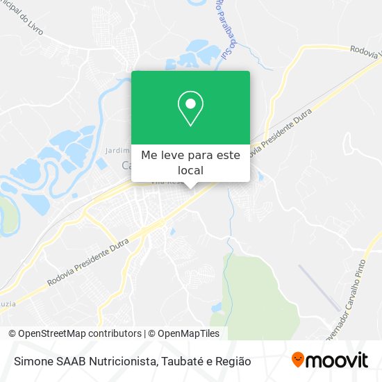 Simone SAAB Nutricionista mapa