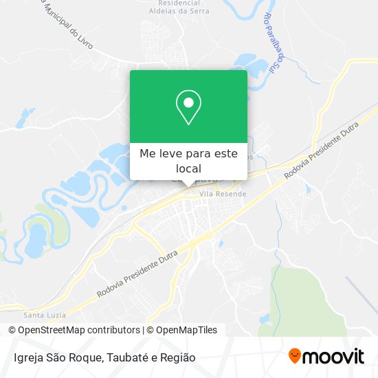 Igreja São Roque mapa
