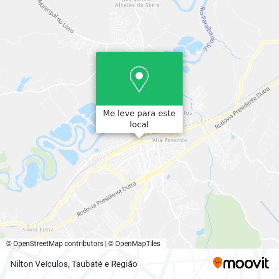 Nilton Veículos mapa