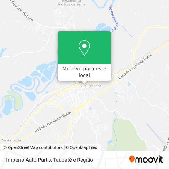 Imperio Auto Part's mapa