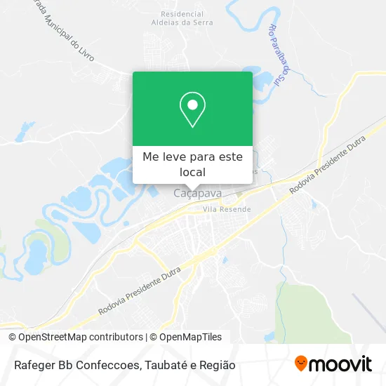 Rafeger Bb Confeccoes mapa