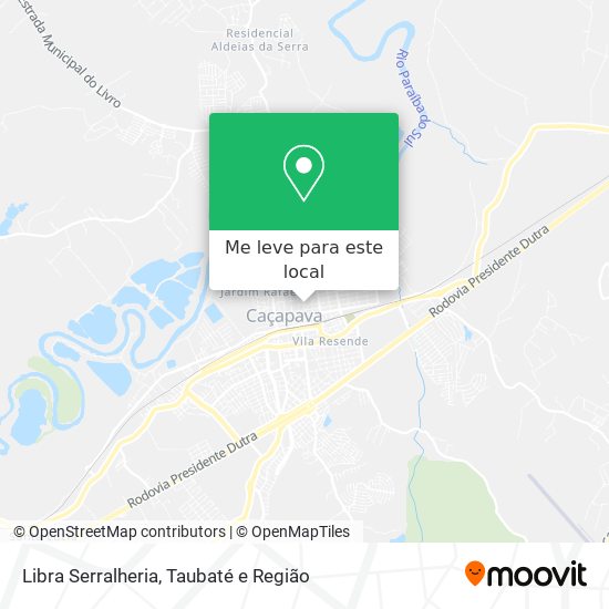 Libra Serralheria mapa