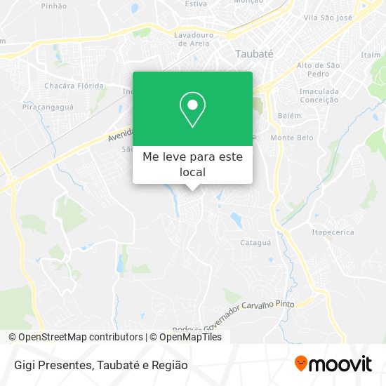 Gigi Presentes mapa