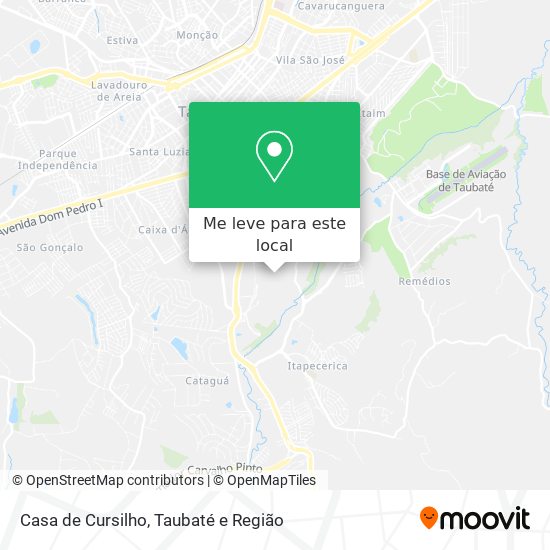 Casa de Cursilho mapa