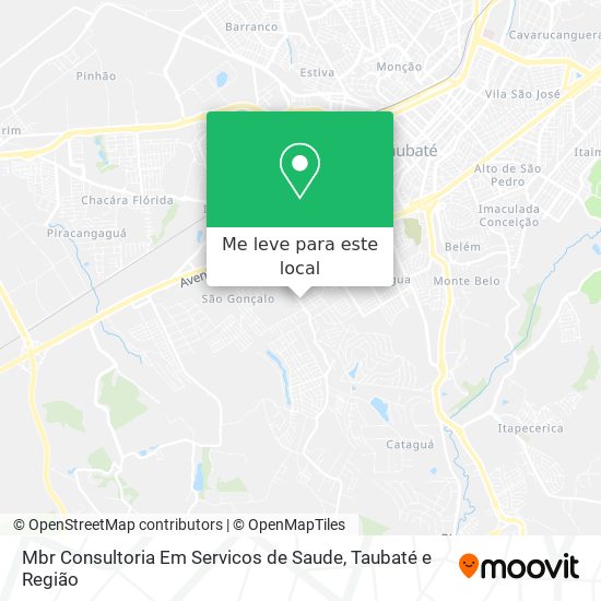 Mbr Consultoria Em Servicos de Saude mapa