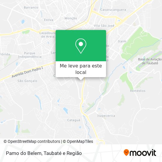 Pamo do Belem mapa
