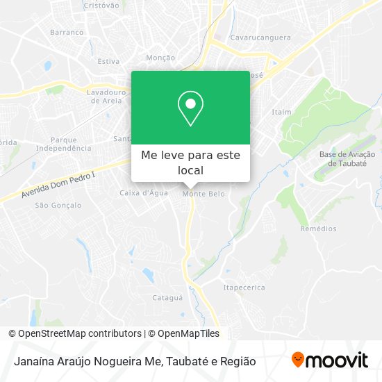 Janaína Araújo Nogueira Me mapa