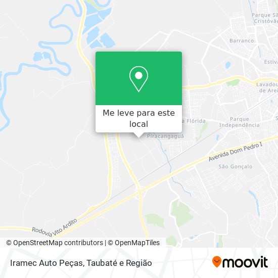 Iramec Auto Peças mapa