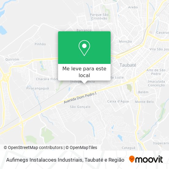 Aufimegs Instalacoes Industriais mapa