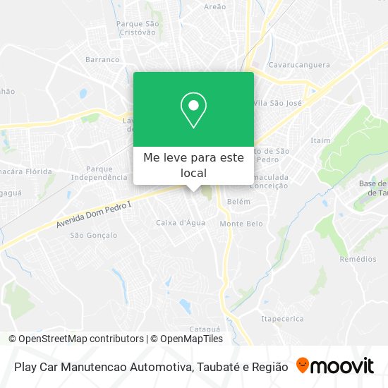 Play Car Manutencao Automotiva mapa