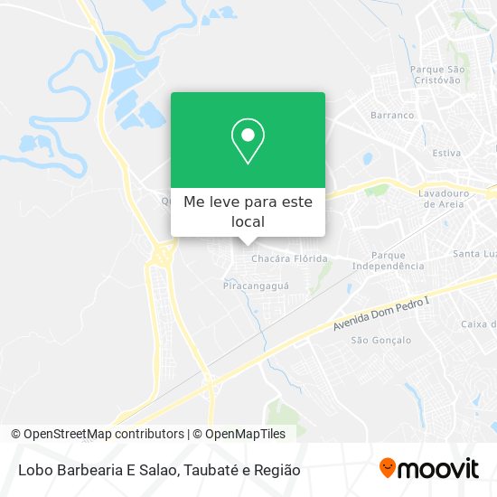 Lobo Barbearia E Salao mapa