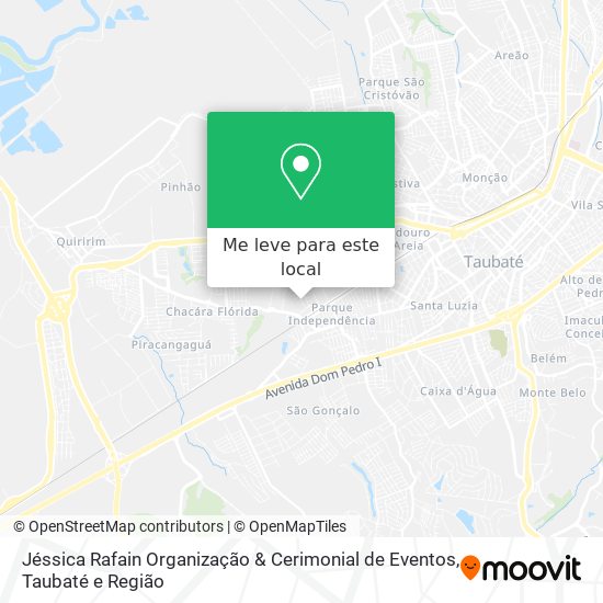 Jéssica Rafain Organização & Cerimonial de Eventos mapa