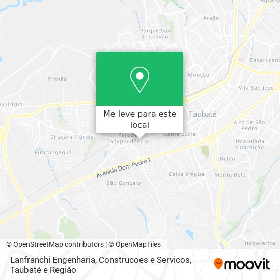 Lanfranchi Engenharia, Construcoes e Servicos mapa