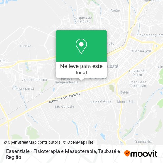 Essenziale - Fisioterapia e Massoterapia mapa