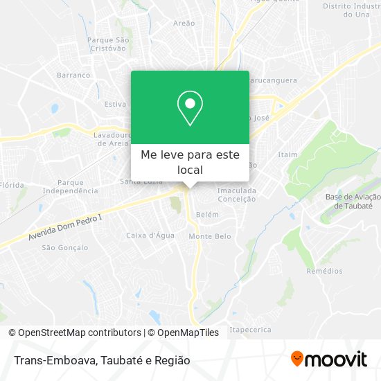 Trans-Emboava mapa
