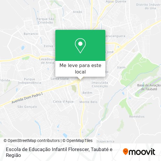 Escola de Educação Infantil Florescer mapa