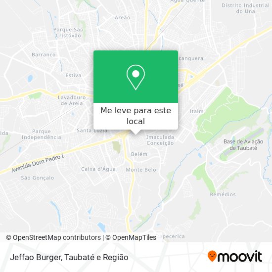 Jeffao Burger mapa