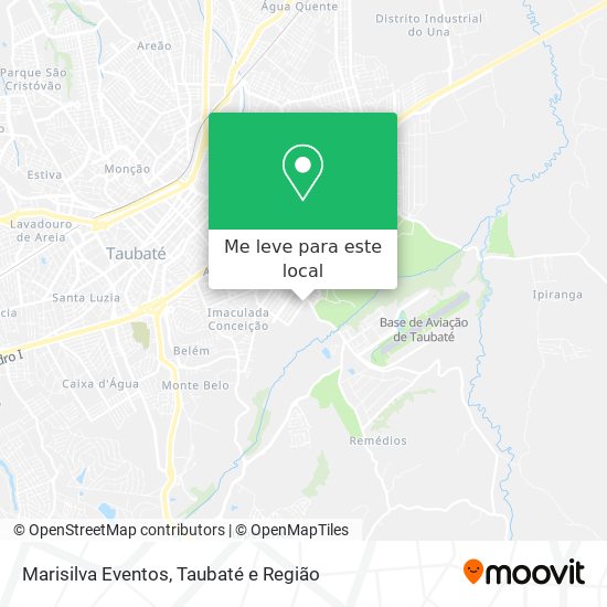 Marisilva Eventos mapa